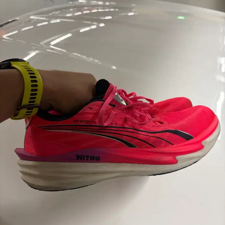 [BUNJANG] Puma Deviate Nitro 4 Highrox Running Shoes Size 290 / puma푸마 디비에이트 나이트로4 하이록스290사이즈