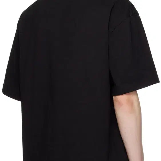 [BUNJANG] PENG CHEN WANG Double Neck Layered T-Shirt / 펑첸왕 더블넥 레이어드 반팔 티셔츠