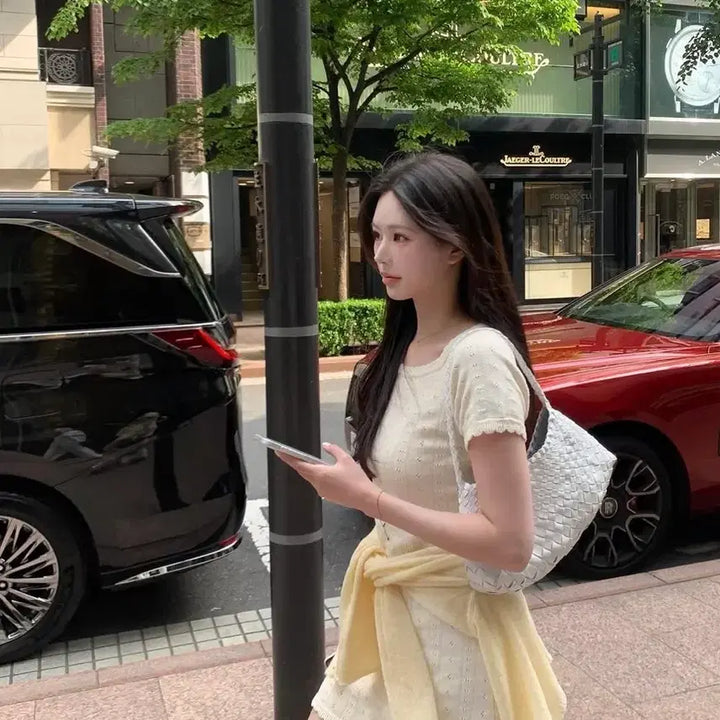 [BUNJANG] Minete Mini Dress / 샵미네트 minete 원피스