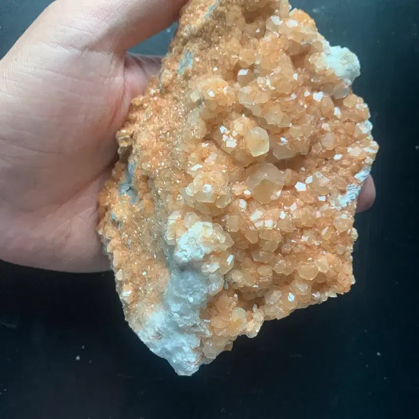 [BUNJANG] Orange Calcite Crystal Mineral Raw Stone / 칼사이트 수정,광물,원석