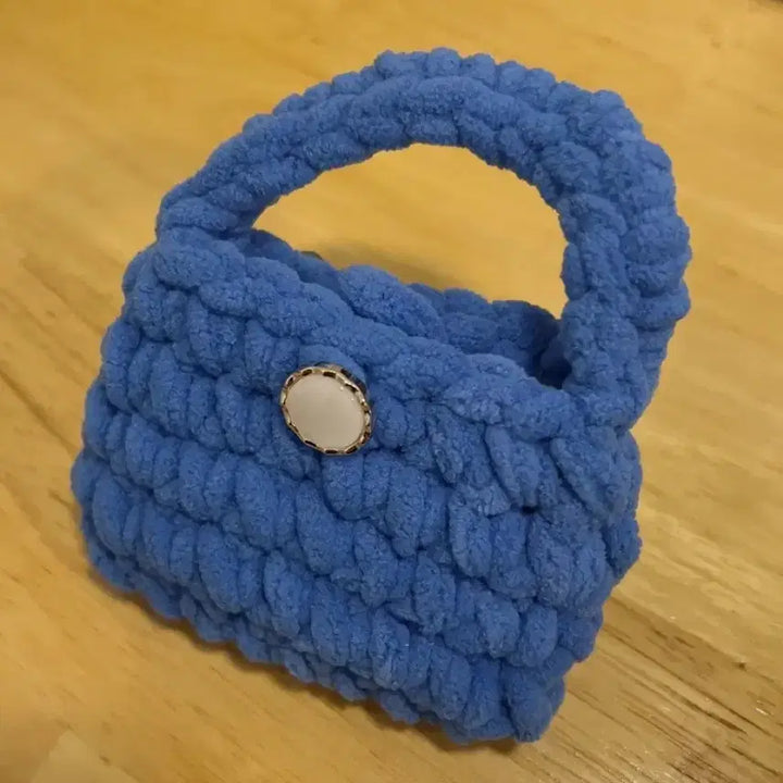 [BUNJANG] Monsters, Inc. Sulley Knit Pouch / 몬스터주식회사 설리반 뜨개 파우치