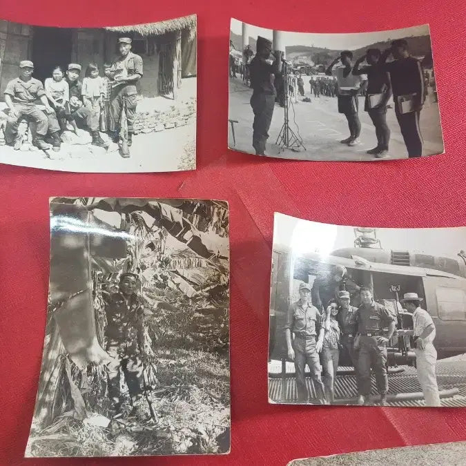 [BUNJANG] Korean Troops Deployment Documents - 16 Pieces Bundle Set / 60년 파병 군인 자료16장 일괄판매합니다 ~6