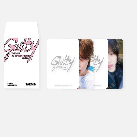 [BUNJANG] Taemin Guilty Trading Card (Sealed) / (미개봉) 태민 Guilty 트레이딩 카드 길티 트레카