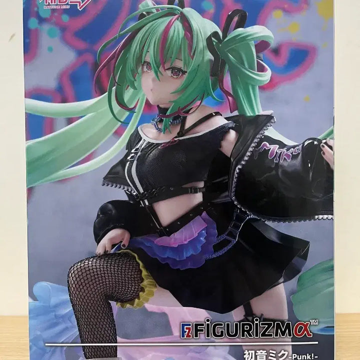 [BUNJANG] Sega FigurezM Hatsune Punk Miku Sealed Figure / 미개봉] 세가 피규어리즘 하츠네 펑크 미쿠 Punk 피규어