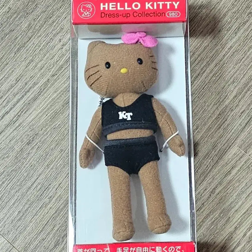 [BUNJANG] Sanrio Classic Dress-up Kitty Tanning Figure / 고전 키티 드레스업키티 태닝 드업키