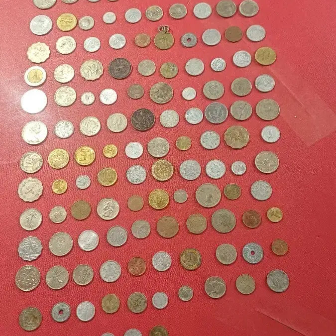 [BUNJANG] 126 Assorted World Coins Bundle / 다양한 나라 동전 126개 일괄 ~2