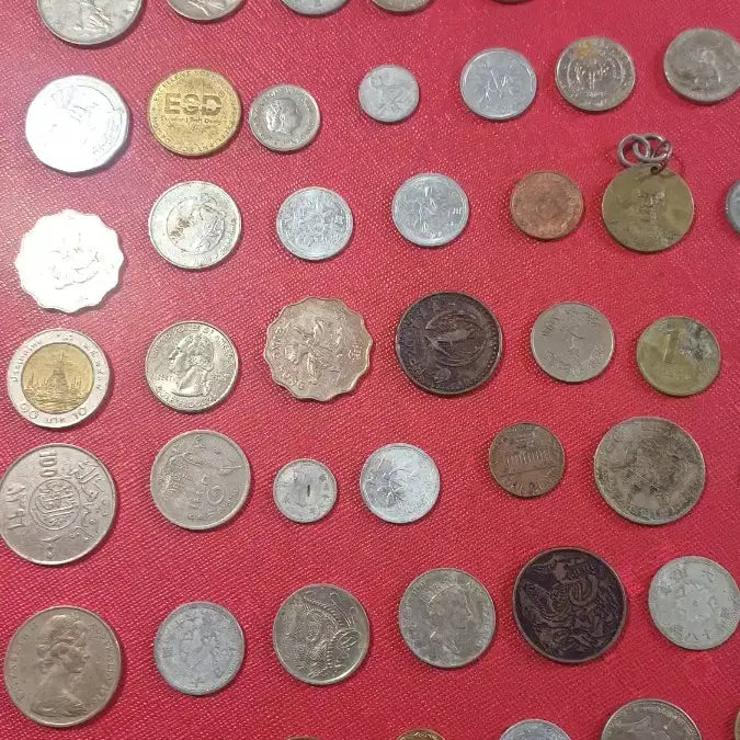 [BUNJANG] 126 Assorted World Coins Bundle / 다양한 나라 동전 126개 일괄 ~2