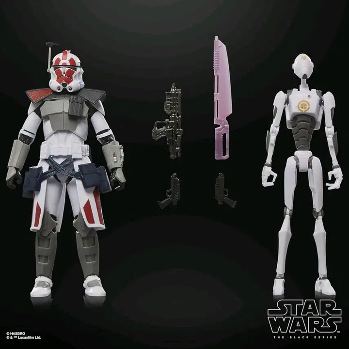 [BUNJANG] Star Wars Black Series Arc Trooper &amp; Commando Droid Action Figure / (미개봉)스타워즈 블랙시리즈 아크 트루퍼 &amp; 코만도 드로이드 피규어