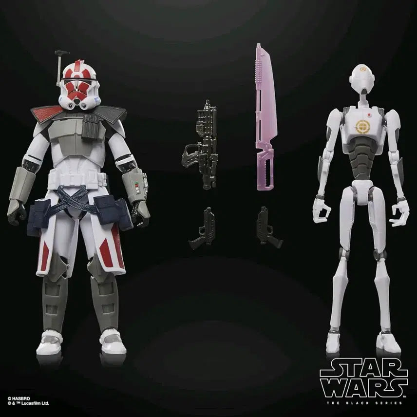 [BUNJANG] Star Wars Black Series Arc Trooper &amp; Commando Droid Action Figure / (미개봉)(택포)스타워즈 블랙시리즈 아크트루퍼 &amp; 코만도드로이드 피규어