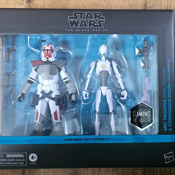 [BUNJANG] Star Wars Black Series Arc Trooper &amp; Commando Droid Action Figure / (미개봉)(택포)스타워즈 블랙시리즈 아크트루퍼 &amp; 코만도드로이드 피규어