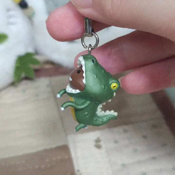 [BUNJANG] Japan Authentic Dinosaur Nameco Keyring Strap / [일본정품] 공룡 나메코 키링 스트랩