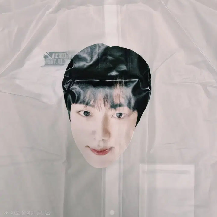 [BUNJANG] Jin Run BTS Concert Gift Raincoat / BTS 달려라석진 콘서트 기프트 우비