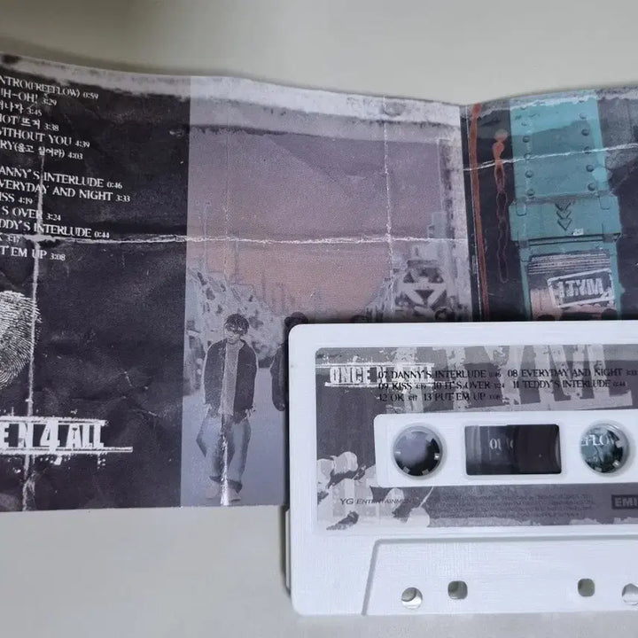[BUNJANG] 1TYM 4th Album Hot Teuguh Cassette Tape / 원타임 4집 / 핫뜨거 (카세트테이프)