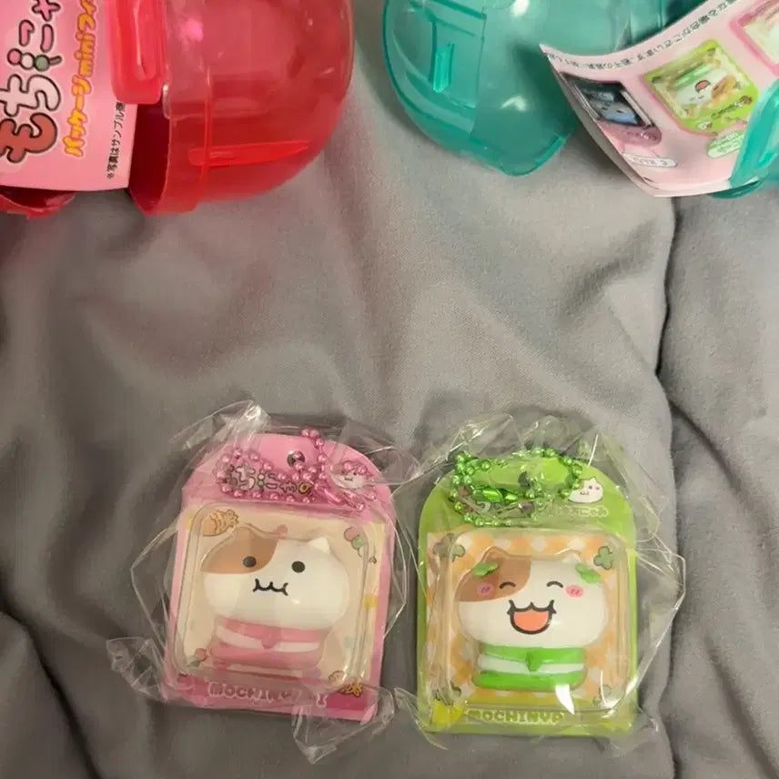 [BUNJANG] Jjonnyami Mochinyami Mochi-nyami Blister Package Gacha Figures Set / 쫀냐미 모치냐미 모찌냐미 블리스터 패키지 피규어 가챠 2종 일괄