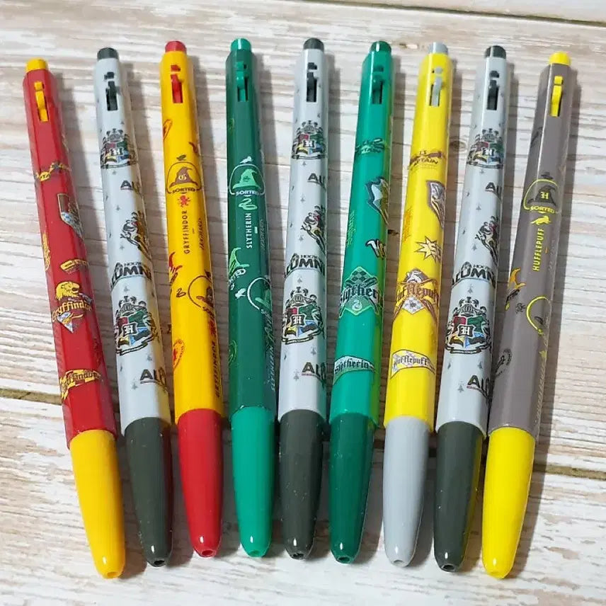 [BUNJANG] Cineshop Harry Potter House Ballpoint Pen Set / 씨네샵 해리포터 볼펜
