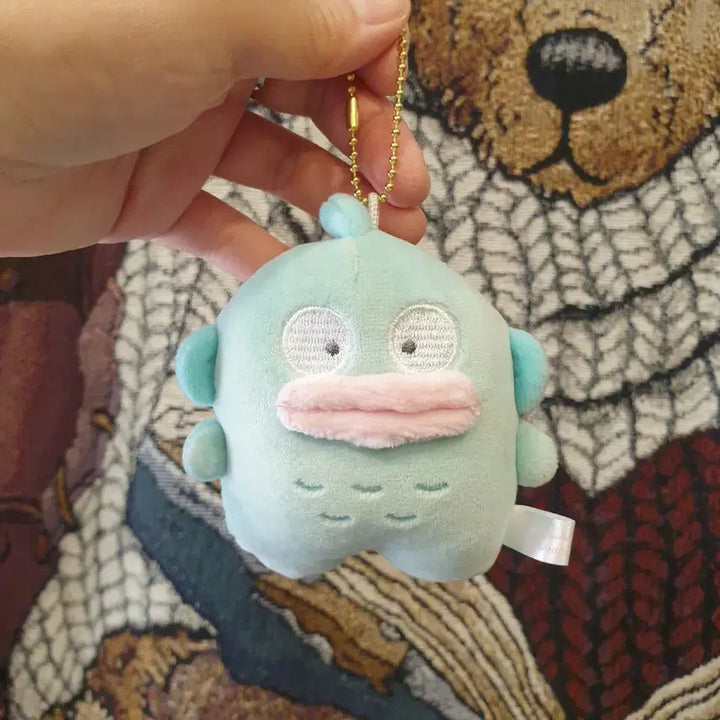 [BUNJANG] Sanrio x Mochi Panda Hankyudong 20th Anniversary Doll Keychain / 20주년 한교동 2023 산리오 모찌팬더 콜라보 한교동 인형 키링