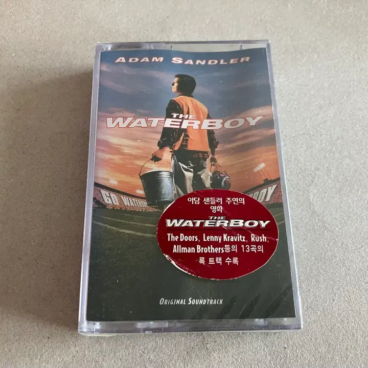 [BUNJANG] The Waterboy 90s Adam Sandler Movie OST Cassette Tape (Sealed) / 90년대 아담샌들러 영화 워터보이 OST 영화음악 미개봉 카세트테이프