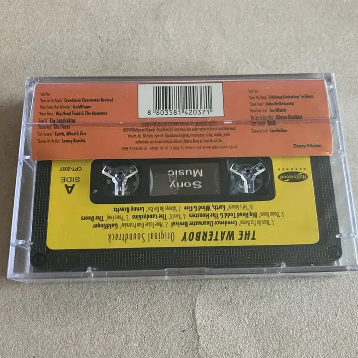 [BUNJANG] The Waterboy 90s Adam Sandler Movie OST Cassette Tape (Sealed) / 90년대 아담샌들러 영화 워터보이 OST 영화음악 미개봉 카세트테이프
