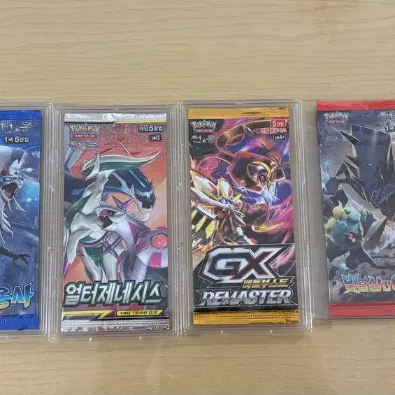 [BUNJANG] Pokemon Card Ancient Pack 6 Types Bundle Set (Includes Mew Movie Promo Sealed) / [마지막가격] 포켓몬카드 고대팩 6종 일괄 (뮤 영화 프로모 미개봉 포함