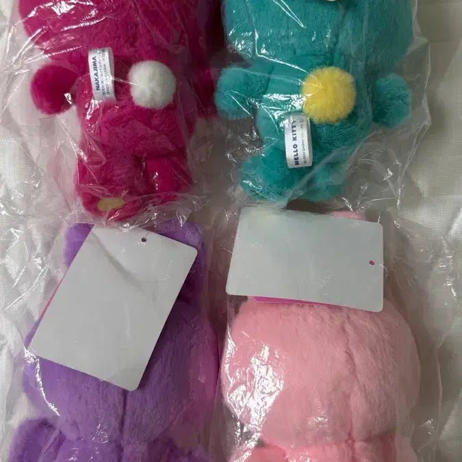 [BUNJANG] Sanrio Colorful Bunny Kitty Mascot Set (4 pcs) / 컬러풀 버니 키티 4개 세트