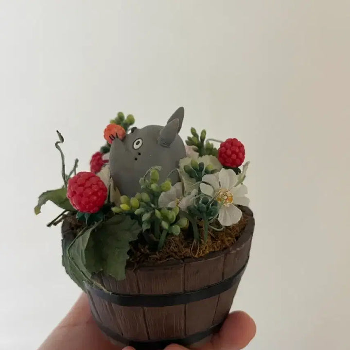 [BUNJANG] Studio Ghibli My Neighbor Totoro Four Seasons Diorama Winter Version (Box Not Included) / 지브리) 이웃집 토토로 사계절 디오라마 겨울(박스X)