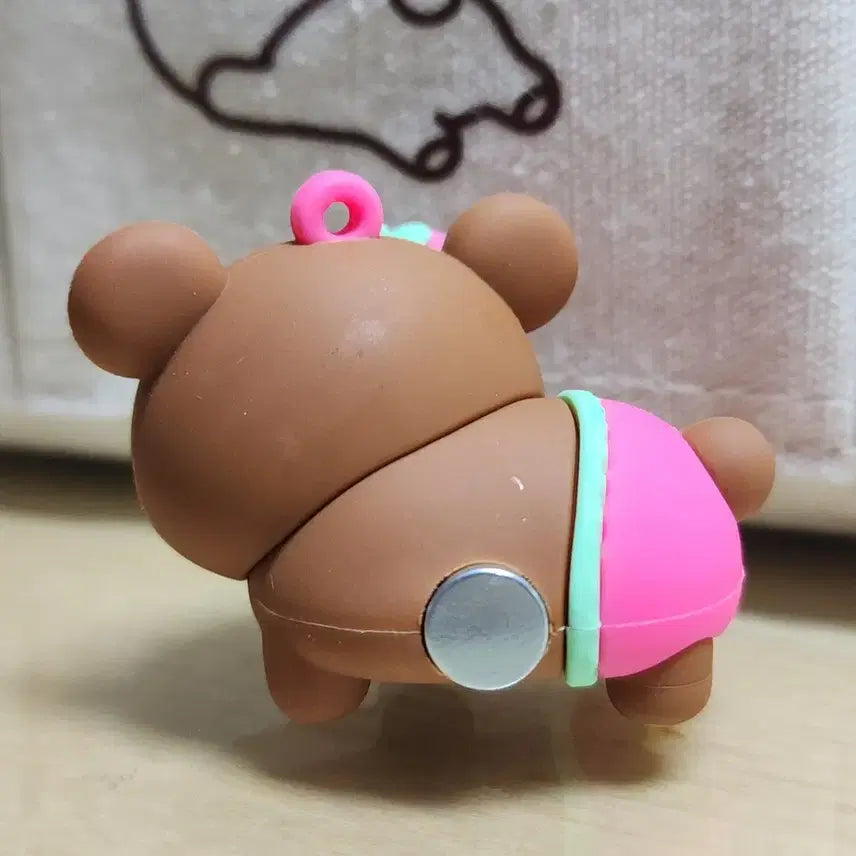 [BUNJANG] Rilakkuma &amp; Chairoikoguma Ediya Coffee Collaboration Random Figure Magnet / 리락쿠마 차이로이코구마 이디야 콜라보 랜덤 피규어 마그넷
