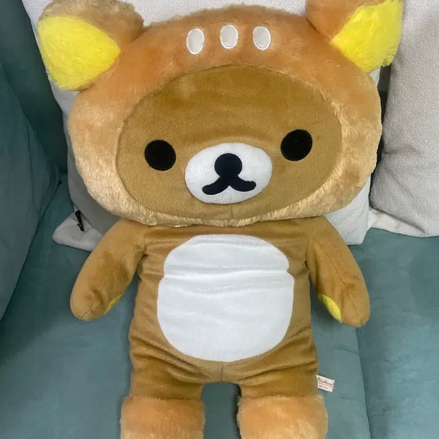 [BUNJANG] Rilakkuma Large Deer Plush / 리락쿠마 사슴 대형 인형