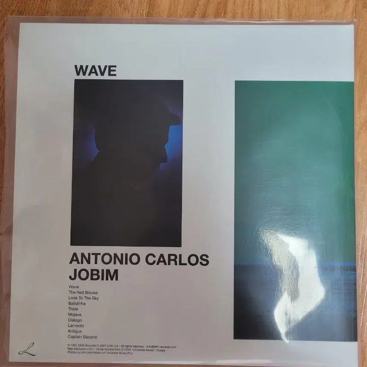 [BUNJANG] Antônio Carlos Jobim Wave LP + CD Set / 안토니오 카를로스 조빔 Wave LP+CD