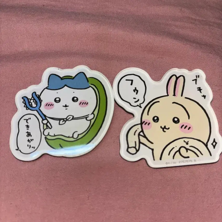 [BUNJANG] Chiikawa Magnet Set (2 types) / 치이카와 마그넷 2종 일괄