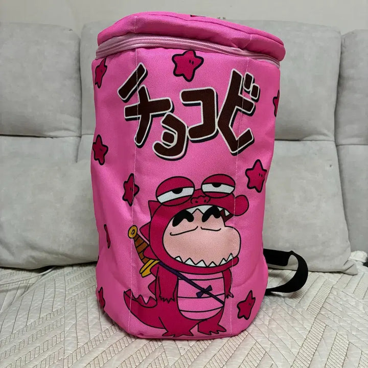 [BUNJANG] Crayon Shin-chan Pink Backpack / 짱구는 못말려 핑크 백팩
