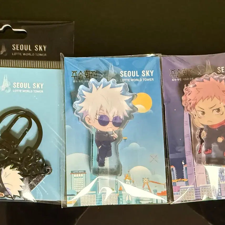 [BUNJANG] Jujutsu Kaisen Satoru Gojo Acrylic Standee Bundle (Set of 4 + Bonus) / 주술회전 고죠 사토루 아크릴 일괄(5개+덤)