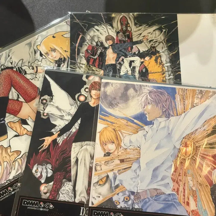[BUNJANG] Death Note Kuji Prizes Set Cleaner Cloths / 데스노트 쿠지 하위상 일괄 택포