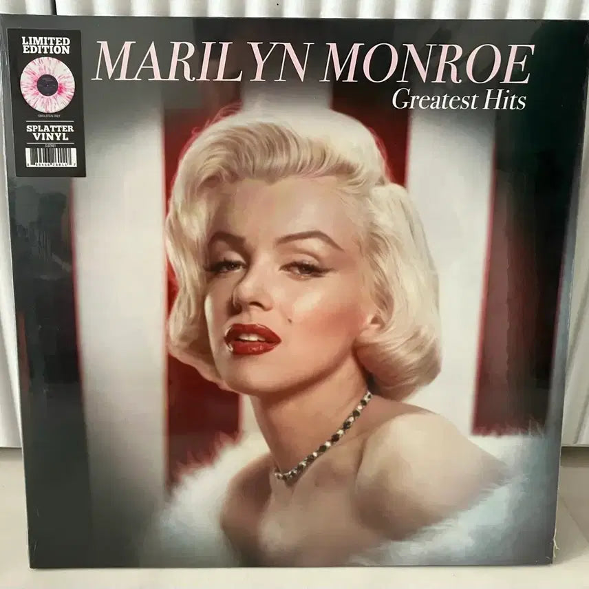 [BUNJANG] Marilyn Monroe Greatest Hits Limited Edition Pink Color Vinyl LP / [수입] 새상품 마릴린먼로 히트곡모음집 한정판 컬러 LP 올드팝