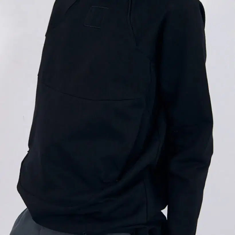 [BUNJANG] Plastic Product Soft Shell Half Zip-up Jacket (M) / 플라스틱프로덕트 소프트 쉘 하프집업 M