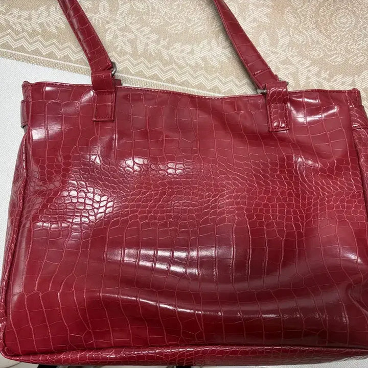 [BUNJANG] SM Large Ita Bag Red Wine / 이번주만 1.0!!! 에스엠라지 이타백 레드와인 a4