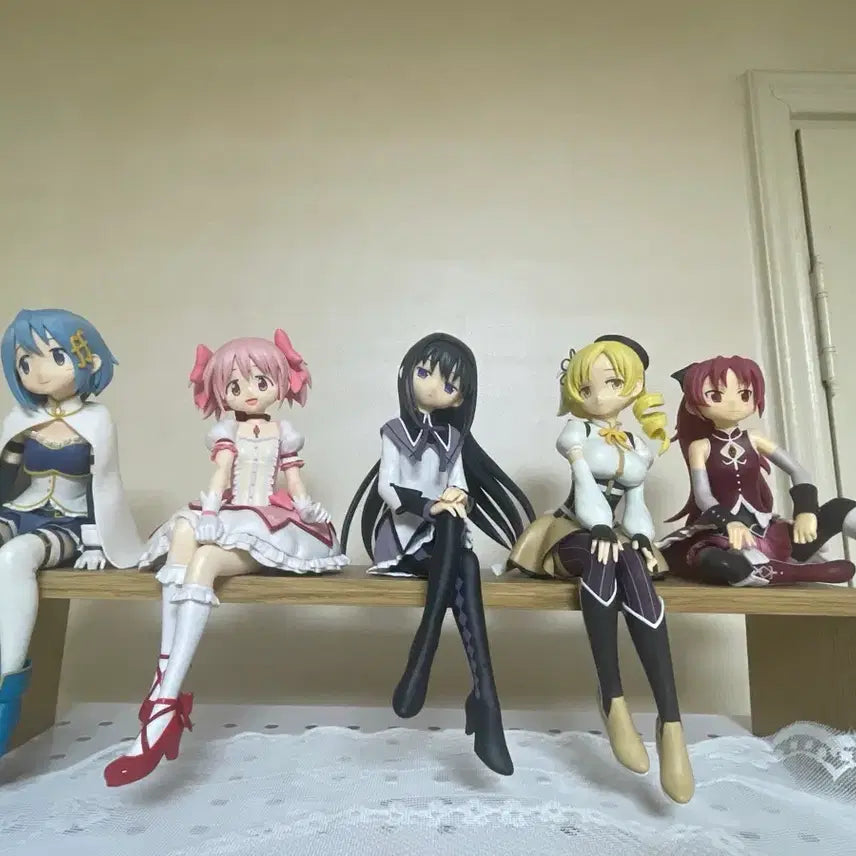 [BUNJANG] Puella Magi Madoka Magica 5-Figure Set / 오늘 마지막)마법소녀 마도카 마기카 피규어 5종 세트
