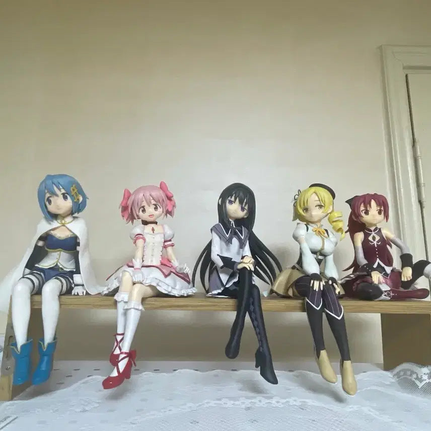 [BUNJANG] Puella Magi Madoka Magica 5-Figure Set / 오늘 마지막)마법소녀 마도카 마기카 피규어 5종 세트