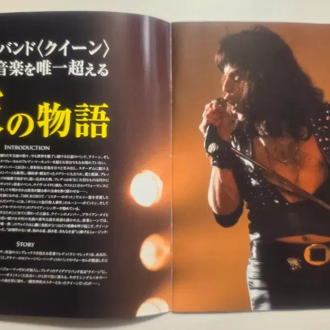 [BUNJANG] Queen Bohemian Rhapsody Japanese Program Book Freddie Mercury / 퀸 Queen 일본 영화 프로그램 보헤미안랩소디 프레디머큐리