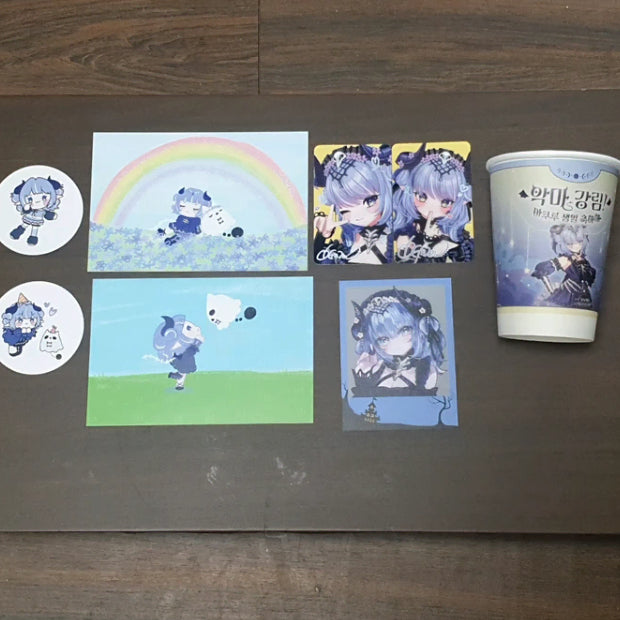 [BUNJANG] Akuru 2026 Birthday Cafe Goods Bundle Set / [일괄 판매] 아쿠루 2026 생일카페 굿즈 일괄 (미츄, 버튜버, 버츄