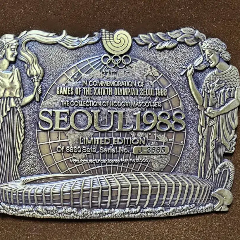 [BUNJANG] Hodori 88 Seoul Olympics Mascot Badge Set / 88올림픽 호돌이 뱃지(핀) 세트 (택포)