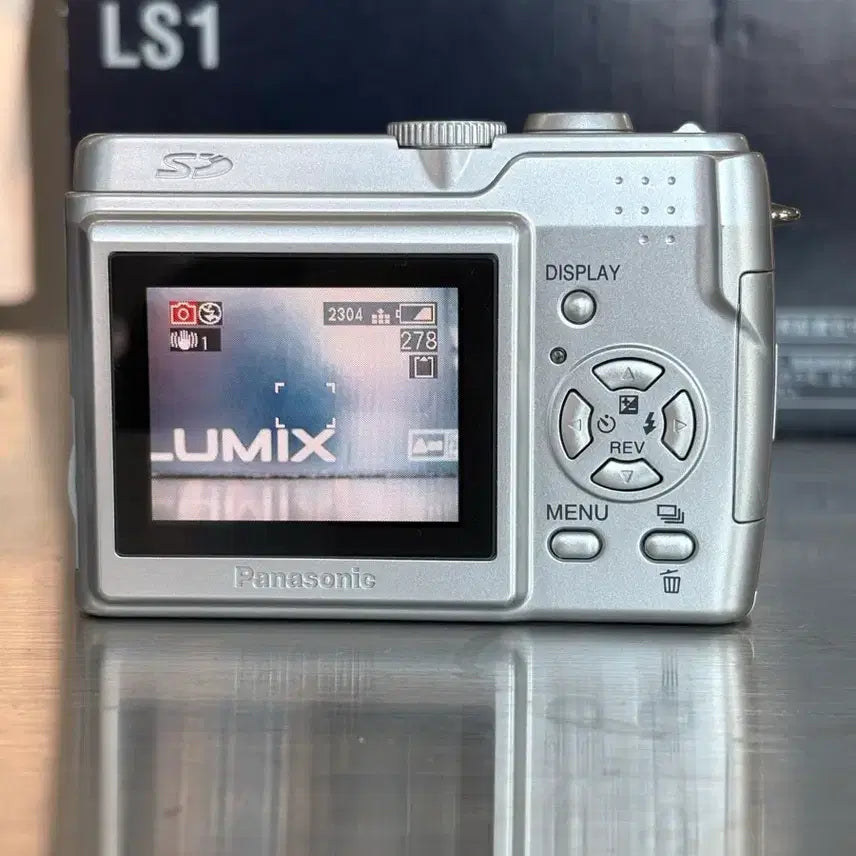 [BUNJANG] Panasonic Lumix DMC-LS1 Silver Vintage Digital Camera / 풀박)파나소닉 루믹스 dmc-ls1 실버 빈티지 디카