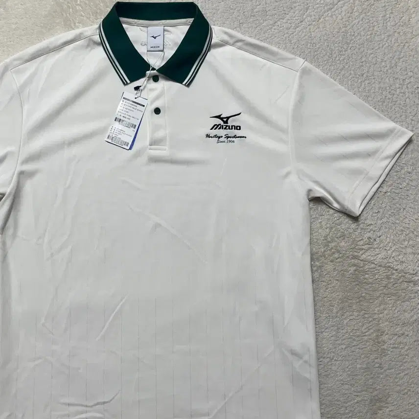 [BUNJANG] Mizuno Collar T-Shirt (M) / 새상품 미즈노 카라티