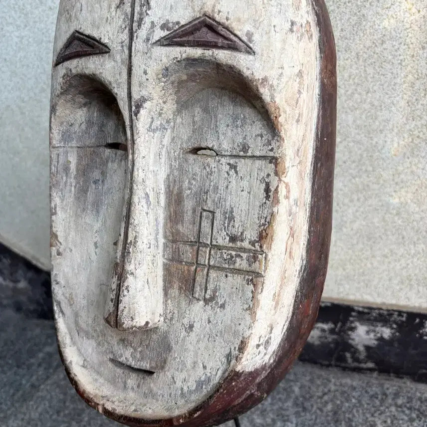 [BUNJANG] Fang Ngil Mask from Gabon / 아프리카 가봉 응길 팡 마스크 가면 Ngil Fang Mask