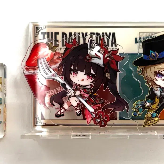 [BUNJANG] Honkai Star Rail Aventurine/Sparkle Ediya Acrylic Stand/Block Bundle Set / [최저가] 붕스 스타레일 공식 어벤츄린/스파클 이디야 아크릴 스탠드/블럭 일괄