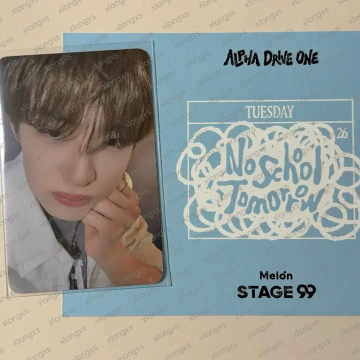 [BUNJANG] ONEUS Xmelon Stage 99 Photo Card X Hwanwoong / 멜론 스테이지99 포토카드 상현 알파드라이브원 알디원 ALD1