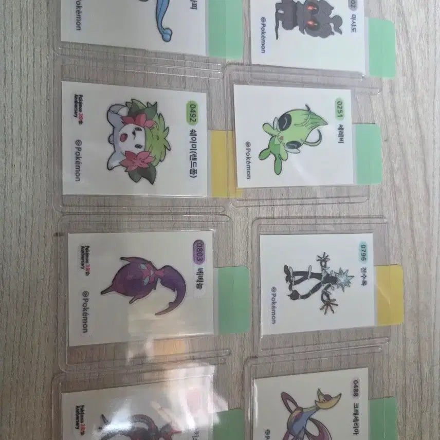 [BUNJANG] Pokemon Stickers 10th Anniversary Bundle / 포켓몬 띠부실 환상
