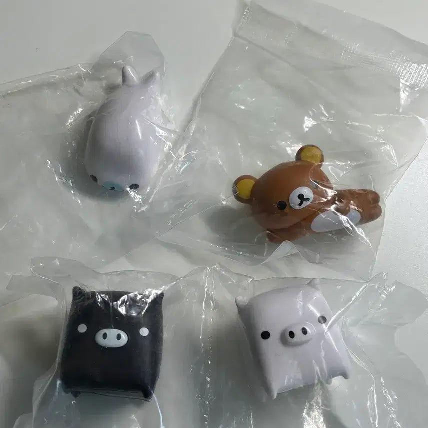 [BUNJANG] San-X All Stars Figure Collection Gacha Vol. 1 Mamegoma Rilakkuma Bundle Set / (일괄) 산엑스 올스타즈 피규어 컬렉션 가챠 1탄 마메고마 리락쿠마 모노