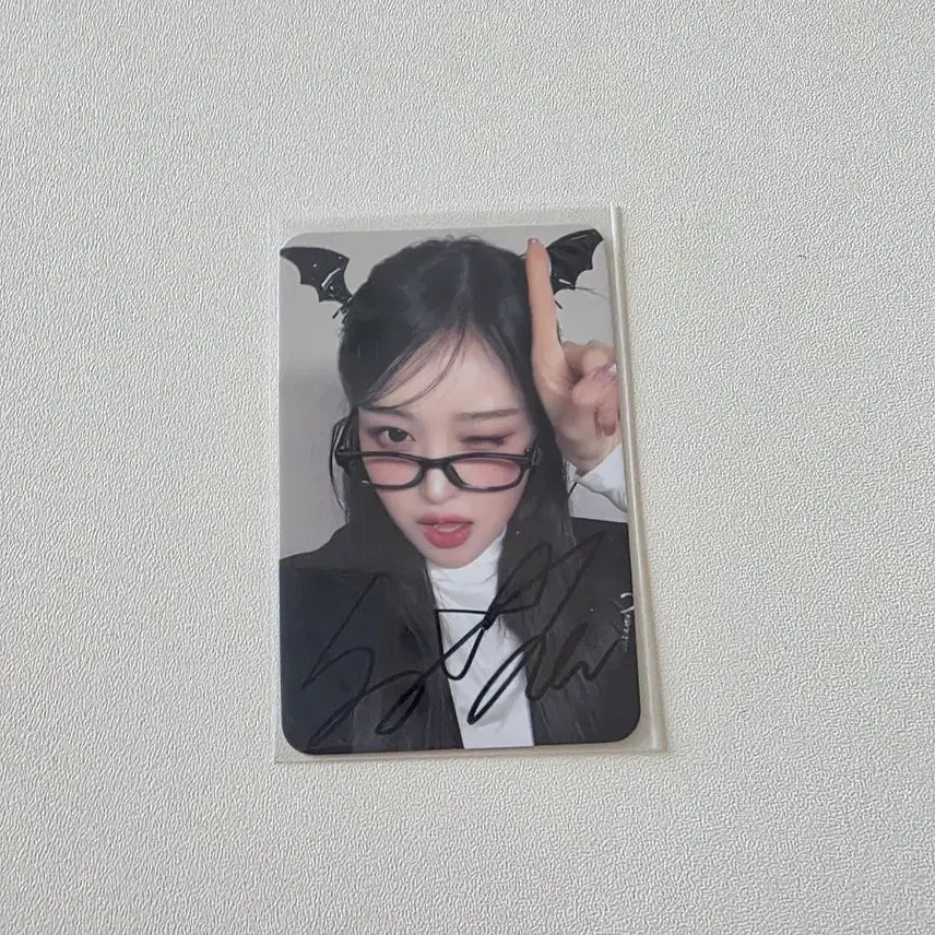 [SOLD OUT] [BUNJANG] Sema Name Soha Signed Photocard / 세이마이네임 소하 싸포