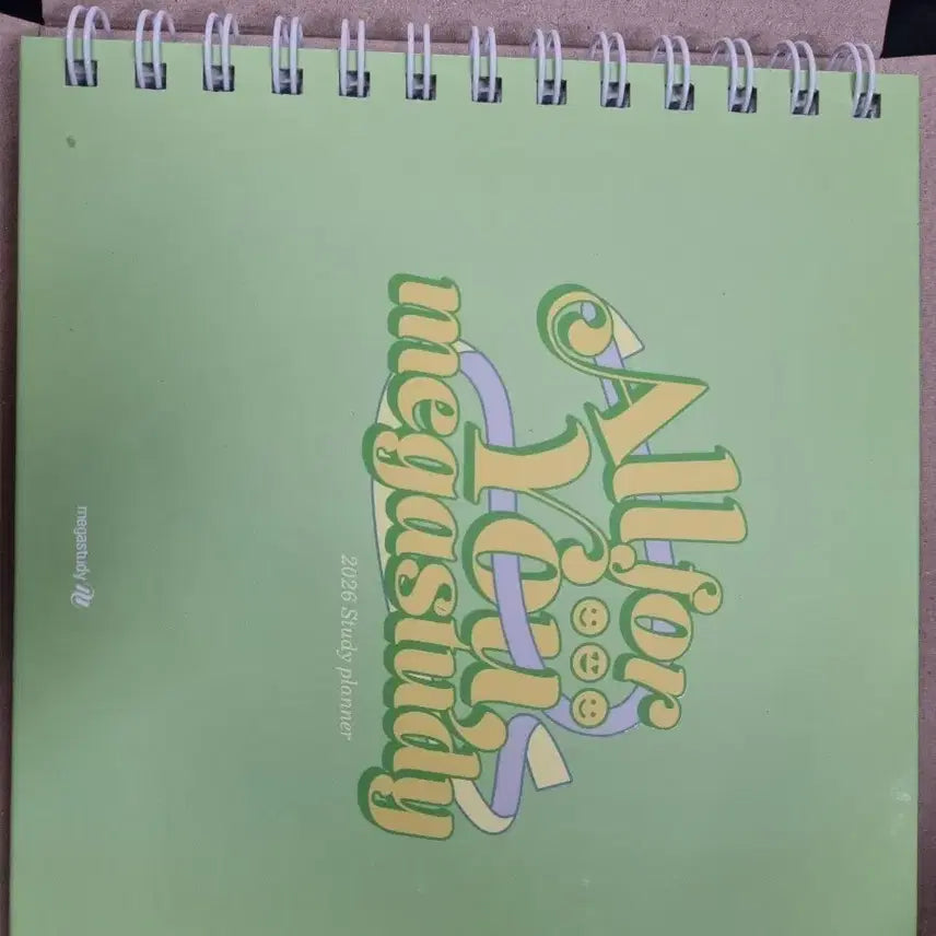 [BUNJANG] Megastudy 2026 Semester 2 Planner / 메가스터디 2026년 2학기용 플래너