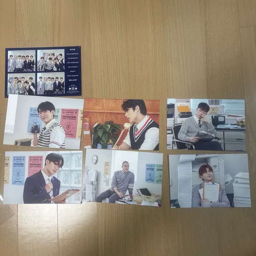 [BUNJANG] BTOB Fanmeeting Postcard Photocard Bundle Set / 비투비 팬미팅 엽서 포카 일괄 판매